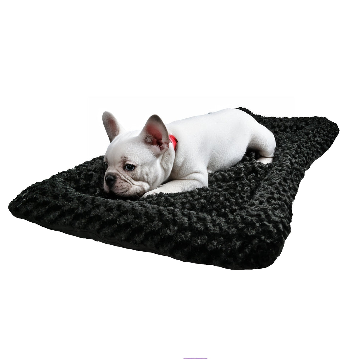 Dog Bed - Rectangle Bolstered Furvana™ 'Cloud'